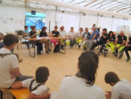 riunione psicologi campo base Psicologi per i Popoli Trentino